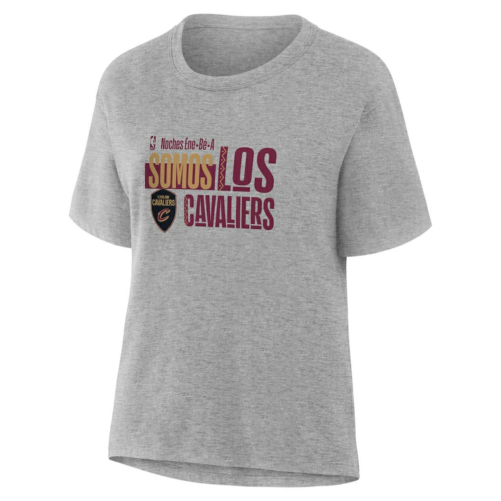 Cleveland Cavaliers Women's Noches Training T-Shirt sale - Gray sale