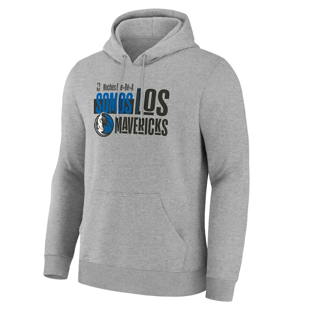 Dallas Mavericks Noches Training Hoodie sale - Gray cheap