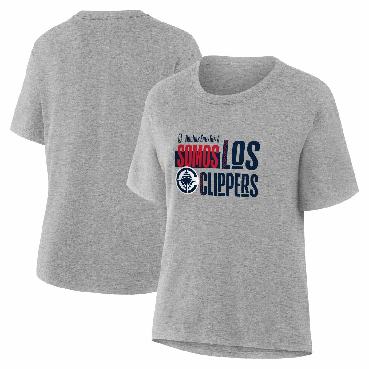 LA Clippers Women's Noches Training T-Shirt - Gray discount