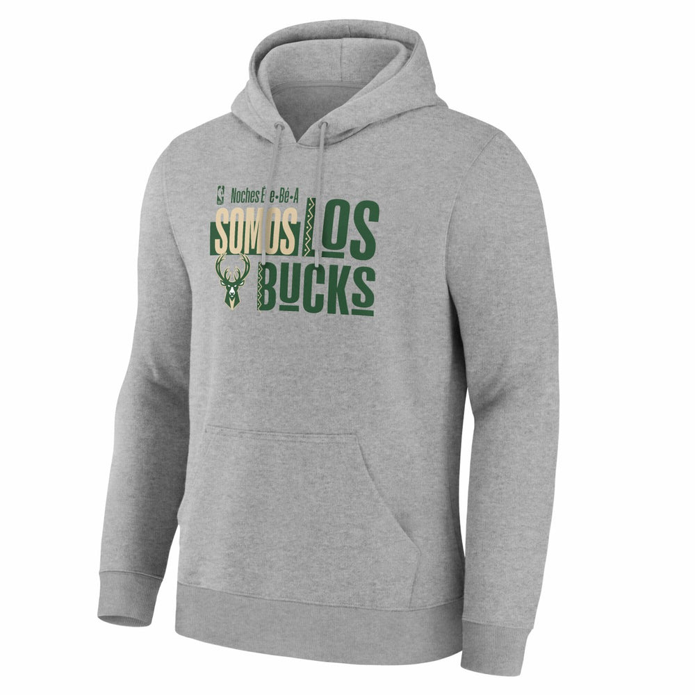Milwaukee Bucks Noches Training Hoodie - Gray outlet