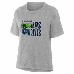 Minnesota Timberwolves Women's Noches Training T-Shirt - Gray sale