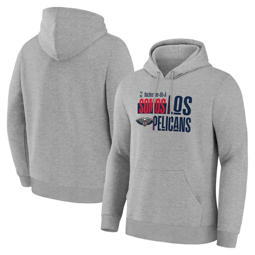 New Orleans Pelicans Noches Training Hoodie - Gray for sale