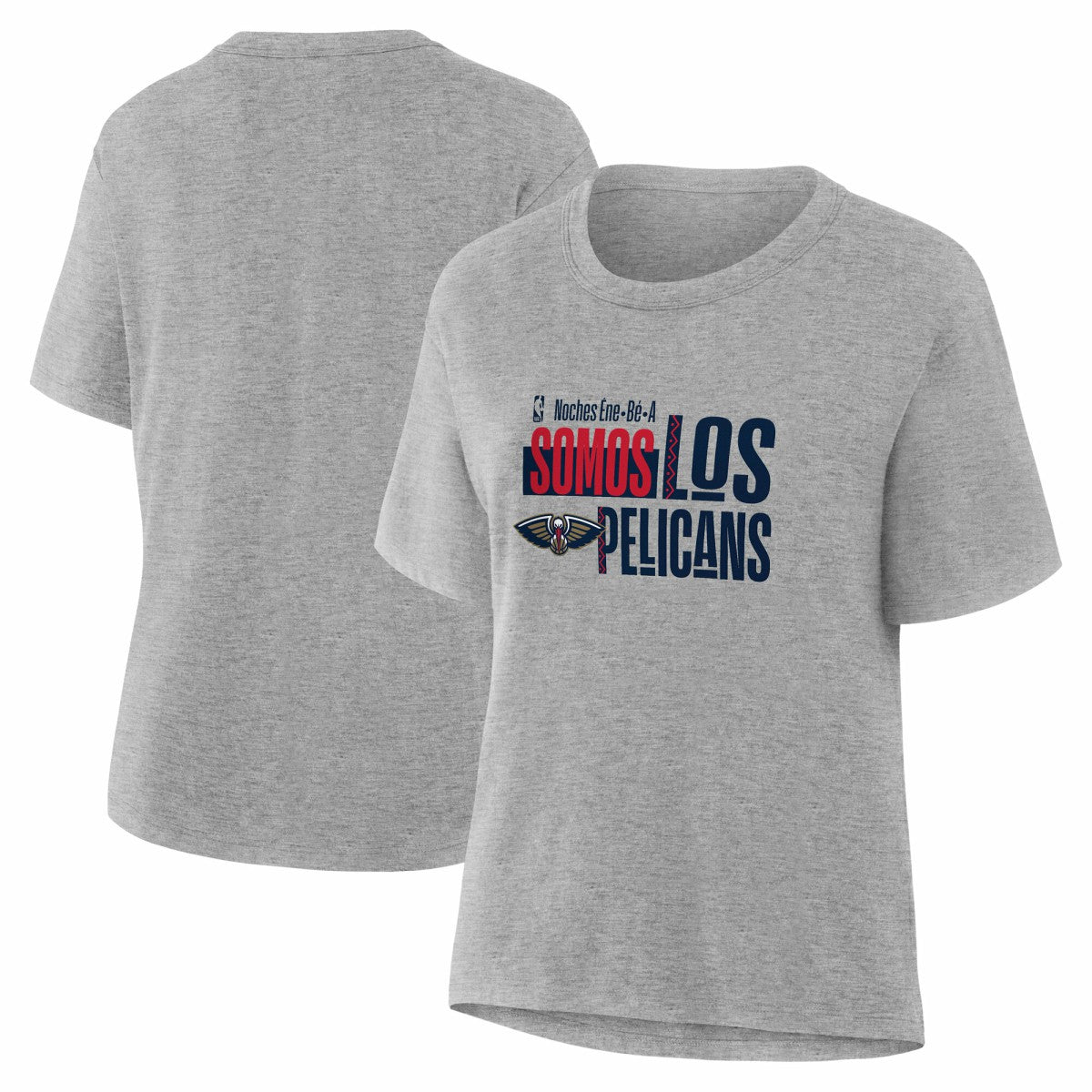 New Orleans Pelicans Women's Noches Training T-Shirt - Gray online