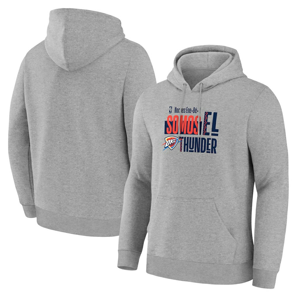 Oklahoma City Thunder Noches Training Hoodie - Gray on sale