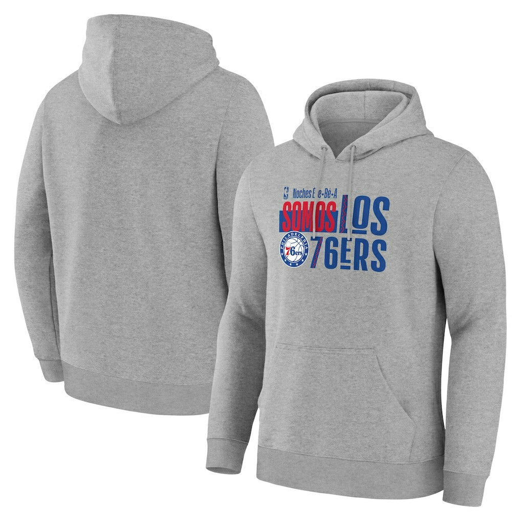 Philadelphia 76ers Noches Training Hoodie - Gray outlet