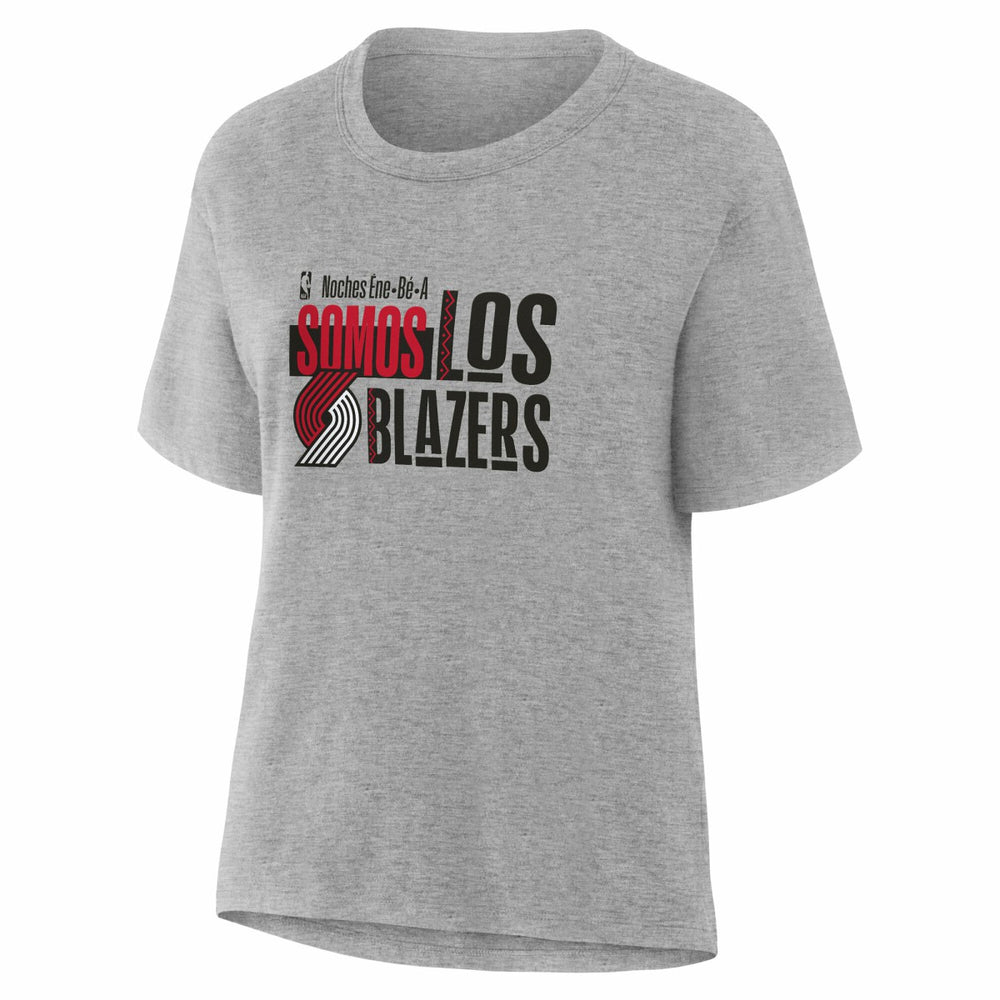 Portland Trail Blazers Women's Noches Training T-Shirt - Gray discount