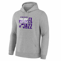 Utah Jazz Noches Training Hoodie - Gray for sale