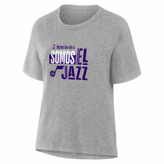 Utah Jazz Women's Noches Training T-Shirt - Gray outlet