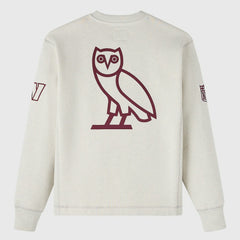 Washington Commanders OVO x NFL Unisex Fleece Sweatshirt - Heather Gray sale