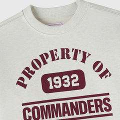 Washington Commanders OVO x NFL Unisex Fleece Sweatshirt - Heather Gray sale