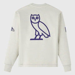 Baltimore Ravens OVO x NFL Unisex Fleece Sweatshirt - Heather Gray outlet
