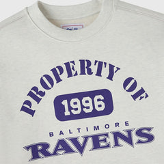 Baltimore Ravens OVO x NFL Unisex Fleece Sweatshirt - Heather Gray outlet