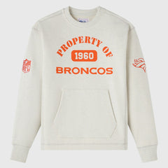 Denver Broncos OVO x NFL Unisex Fleece Sweatshirt - Heather Gray outlet
