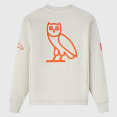 Denver Broncos OVO x NFL Unisex Fleece Sweatshirt - Heather Gray outlet