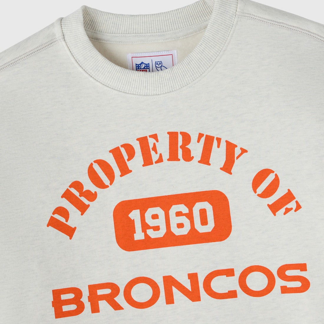 Denver Broncos OVO x NFL Unisex Fleece Sweatshirt - Heather Gray outlet