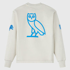 Detroit Lions OVO x NFL Unisex Fleece Sweatshirt - Heather Gray for sale