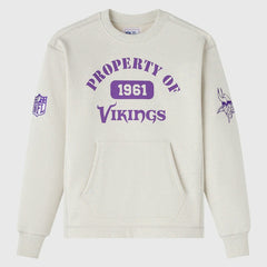 Minnesota Vikings OVO x NFL Unisex Fleece Sweatshirt - Heather Gray outlet