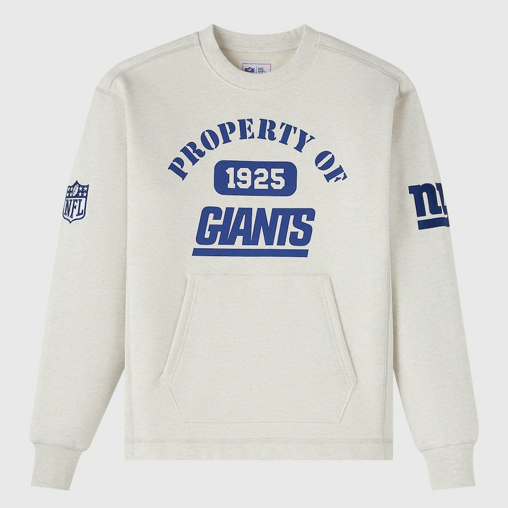 New York Giants OVO x NFL Unisex Fleece Sweatshirt - Heather Gray sale