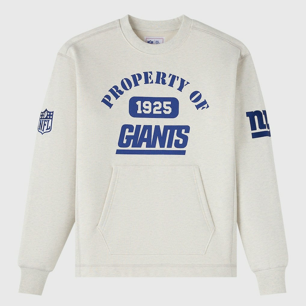New York Giants OVO x NFL Unisex Fleece Sweatshirt - Heather Gray sale