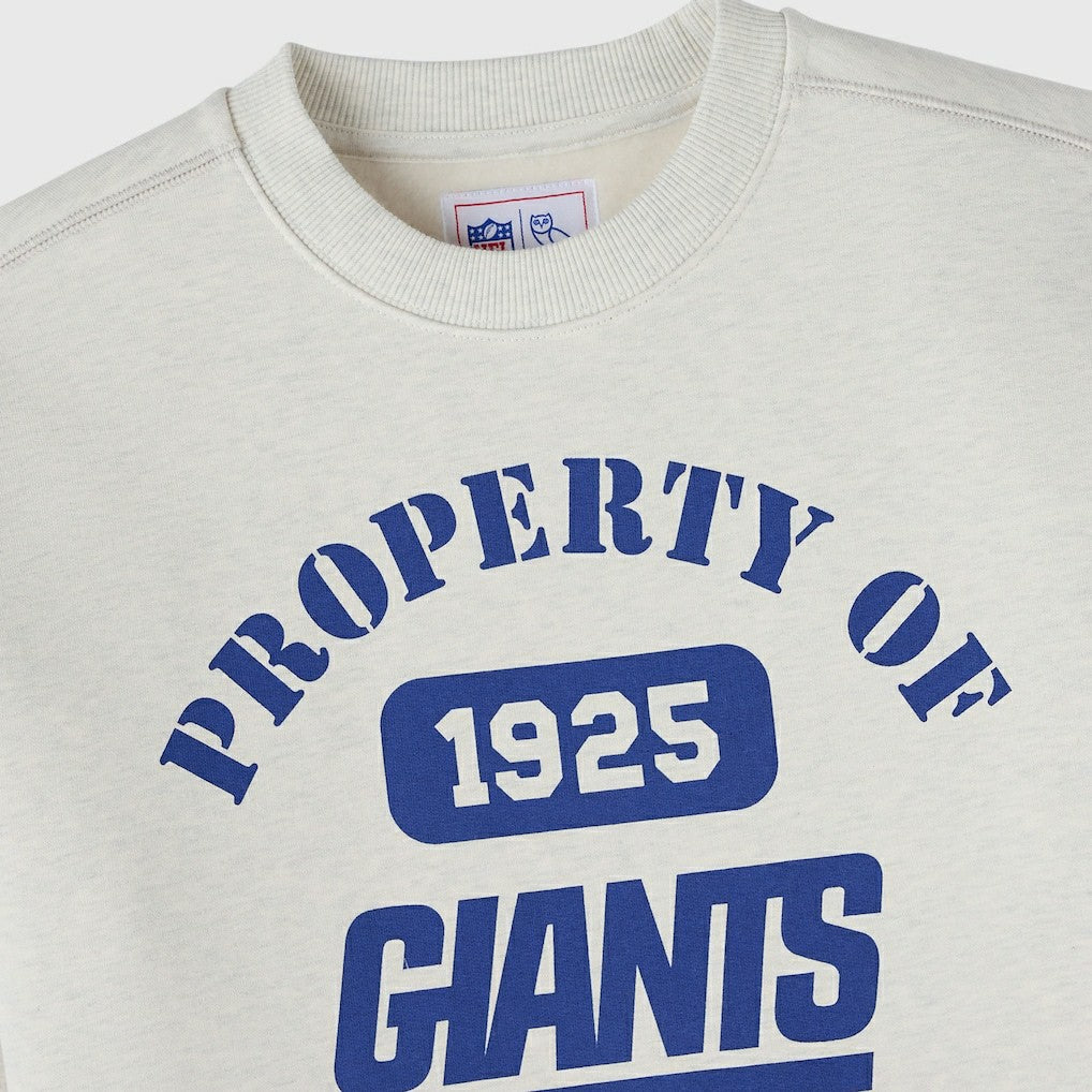 New York Giants OVO x NFL Unisex Fleece Sweatshirt - Heather Gray sale
