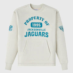 Jacksonville Jaguars OVO x NFL Unisex Fleece Sweatshirt - Heather Gray discount
