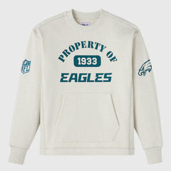 Philadelphia Eagles OVO x NFL Unisex Fleece Sweatshirt - Heather Gray online
