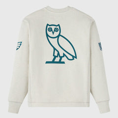 Philadelphia Eagles OVO x NFL Unisex Fleece Sweatshirt - Heather Gray online