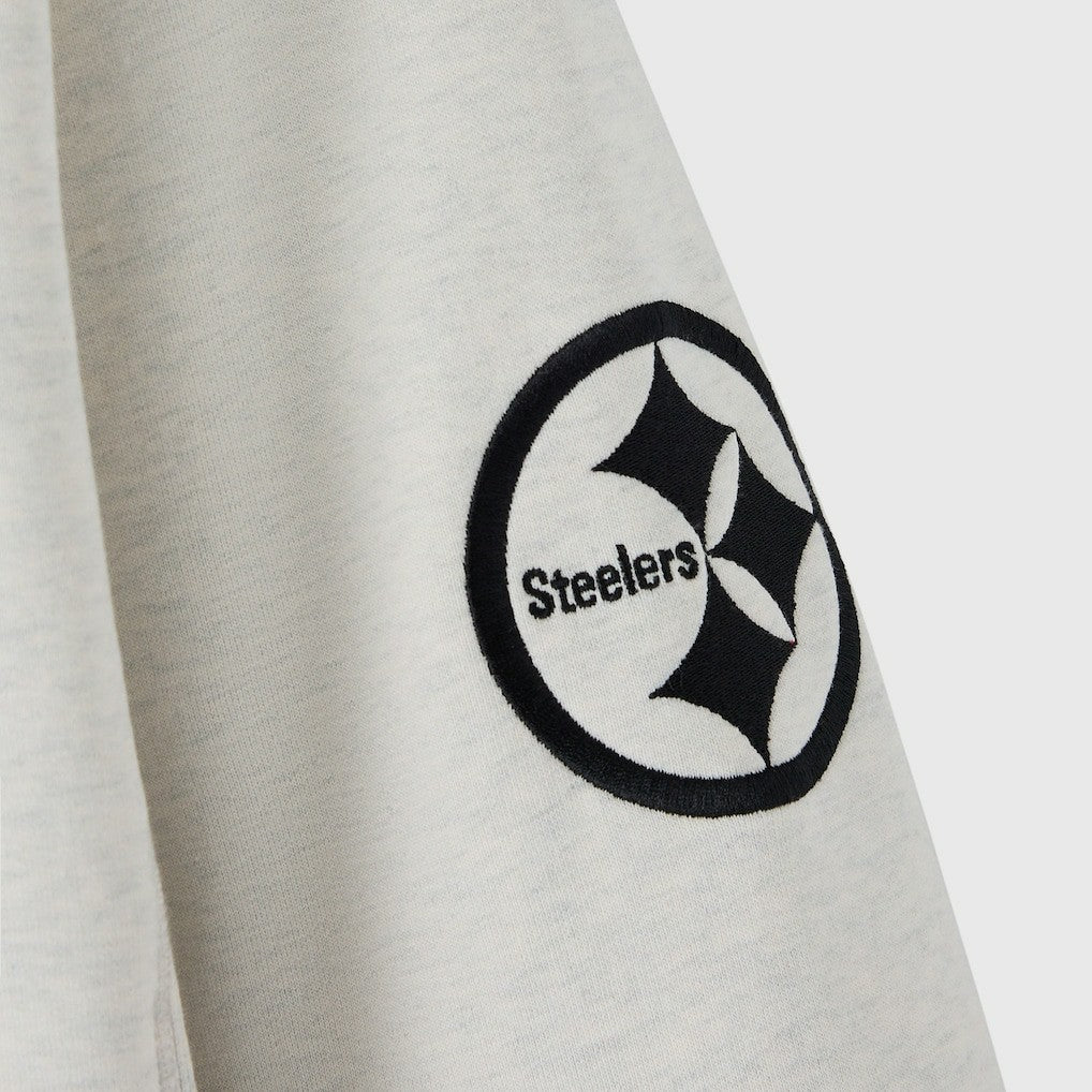 Pittsburgh Steelers OVO x NFL Unisex Fleece Sweatshirt - Heather Gray on sale