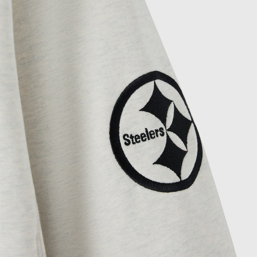 Pittsburgh Steelers OVO x NFL Unisex Fleece Sweatshirt - Heather Gray on sale