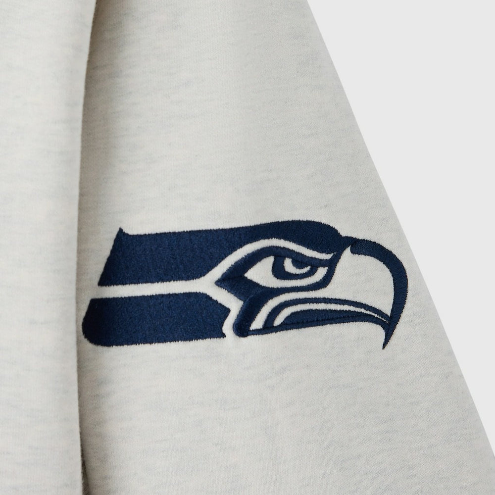 Seattle Seahawks OVO x NFL Unisex Fleece Sweatshirt - Heather Gray cheap