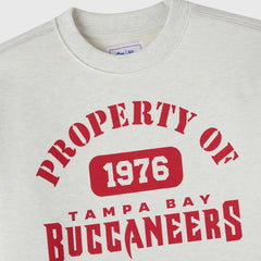 Tampa Bay Buccaneers OVO x NFL Unisex Fleece Sweatshirt - Heather Gray for sale