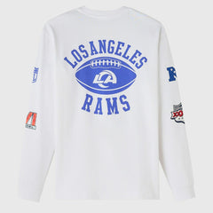 Los Angeles Rams OVO x NFL Unisex Long Sleeve T-Shirt - White sale
