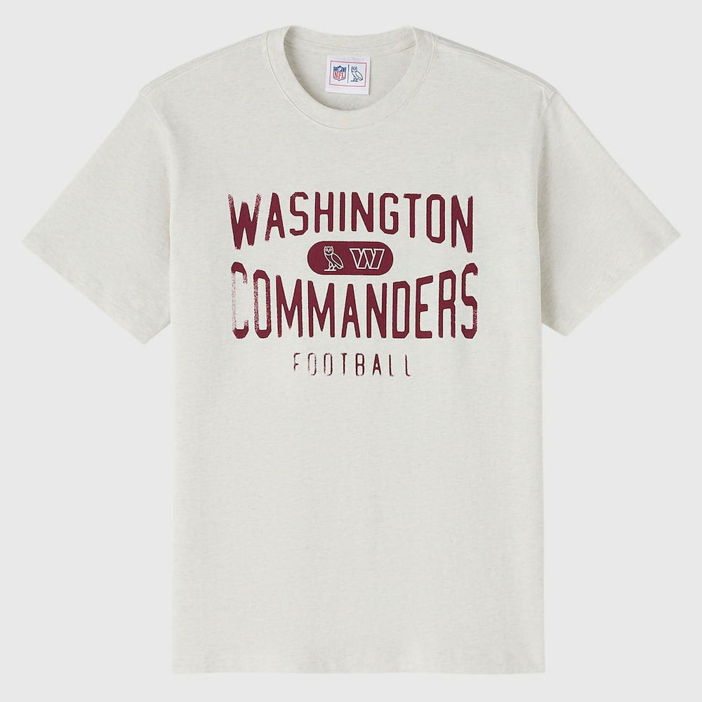Washington Commanders OVO x NFL Unisex T-Shirt - Heather Gray discount