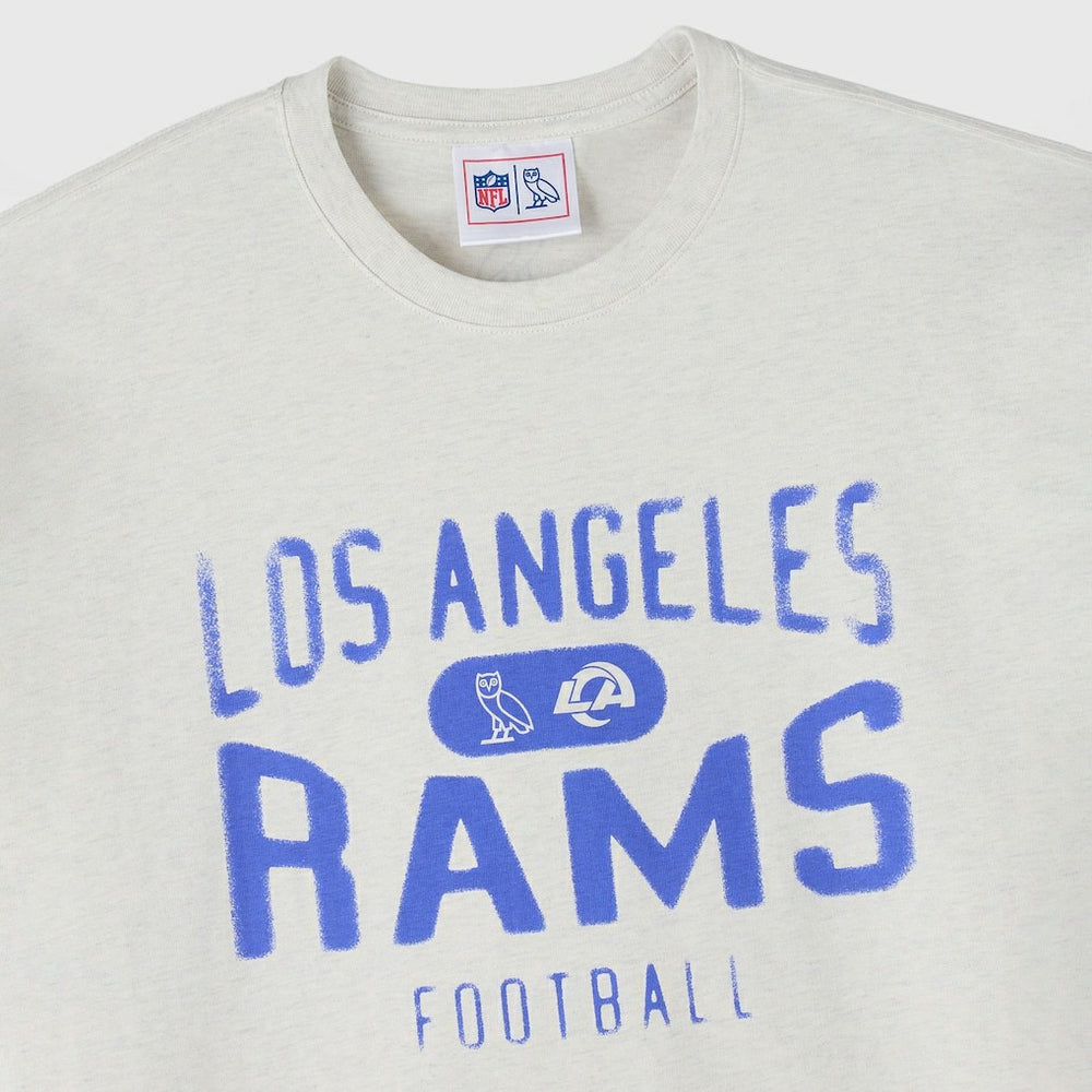 Los Angeles Rams OVO x NFL Unisex T-Shirt - Heather Gray for sale