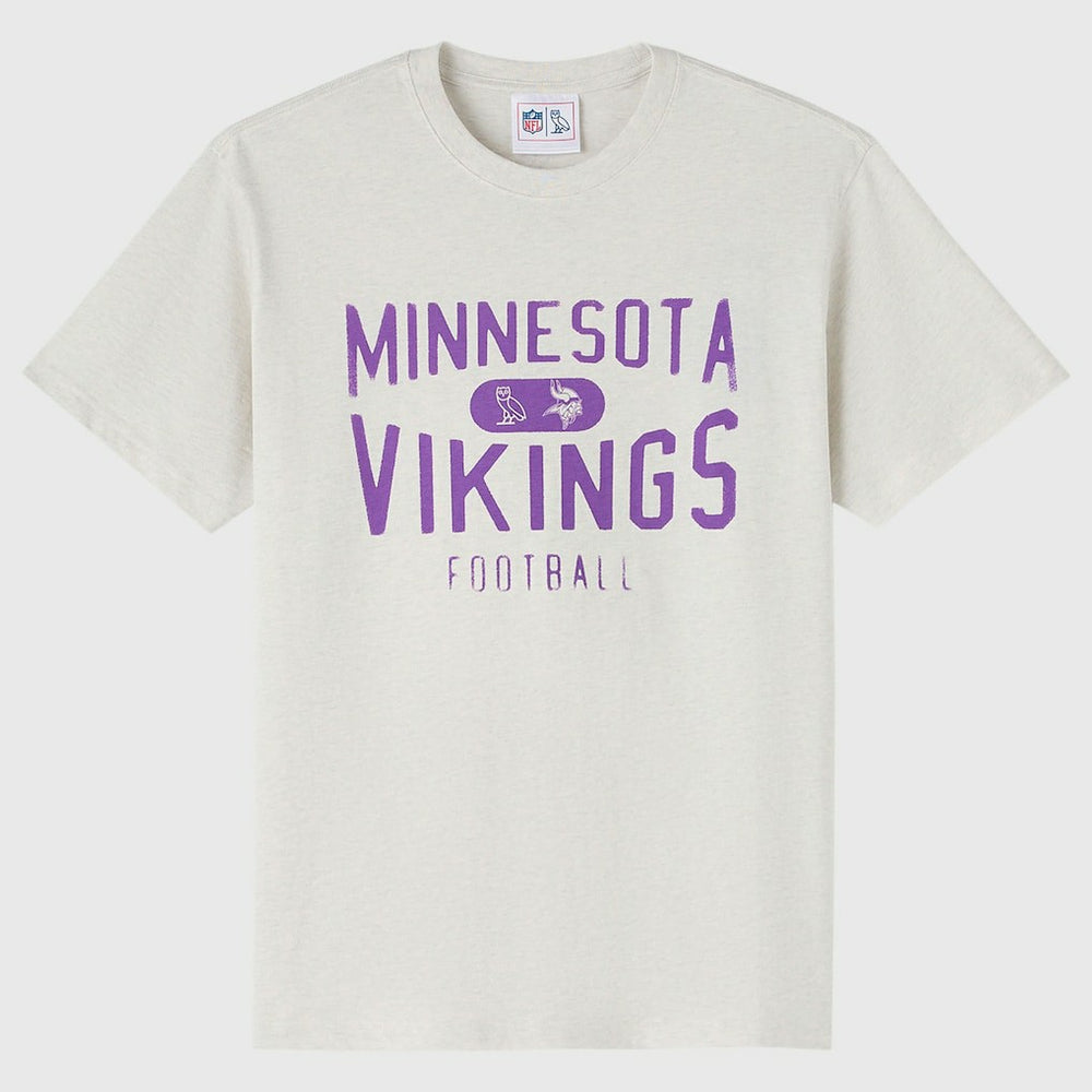 Minnesota Vikings OVO x NFL Unisex T-Shirt - Heather Gray on sale