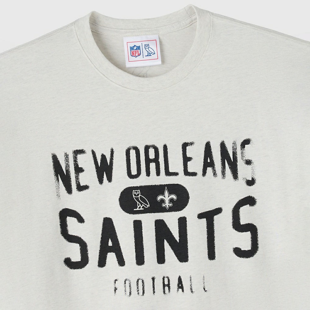 New Orleans Saints OVO x NFL Unisex T-Shirt - Heather Gray outlet