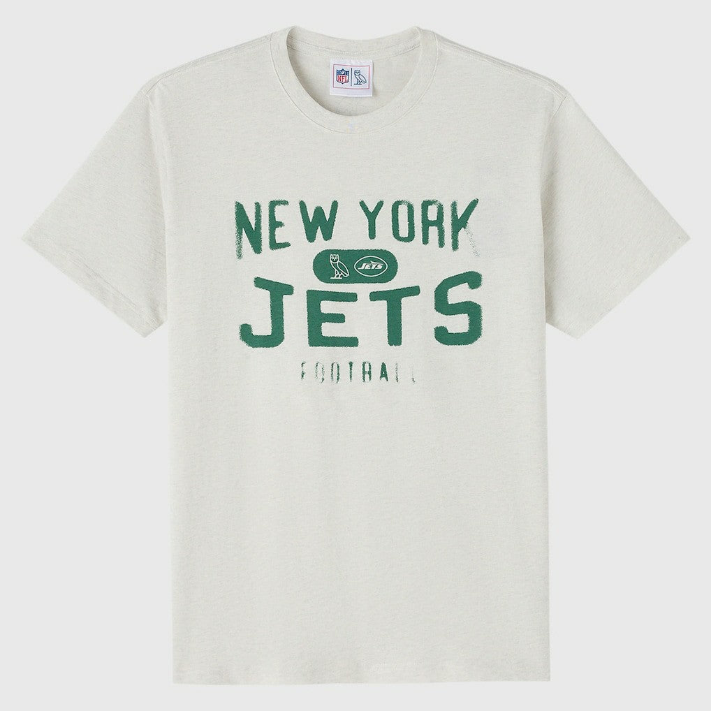 New York Jets OVO x NFL Unisex T-Shirt - Heather Gray outlet