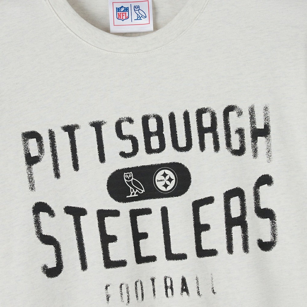 Pittsburgh Steelers OVO x NFL Unisex T-Shirt - Heather Gray online