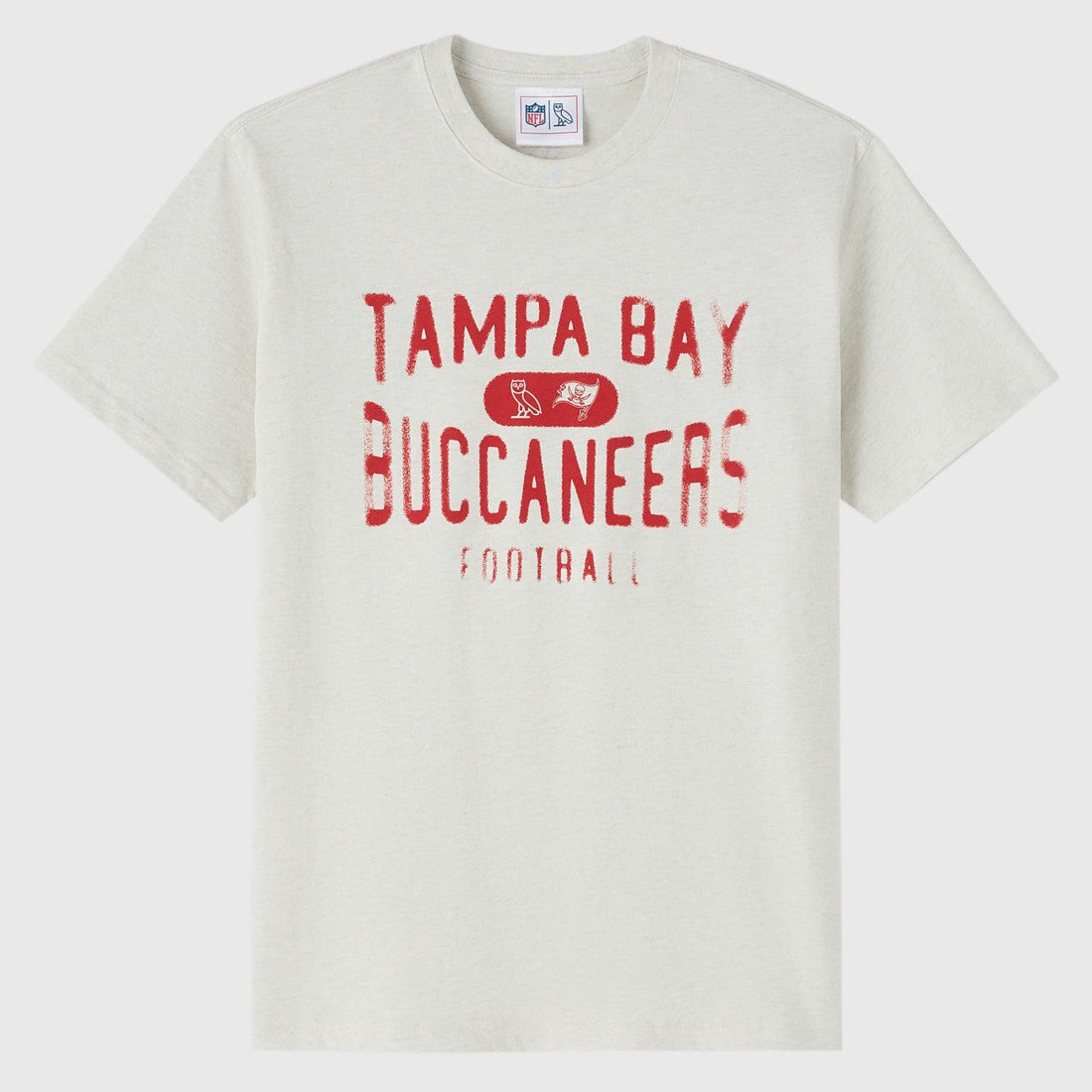 Tampa Bay Buccaneers OVO x NFL Unisex T-Shirt - Heather Gray cheap