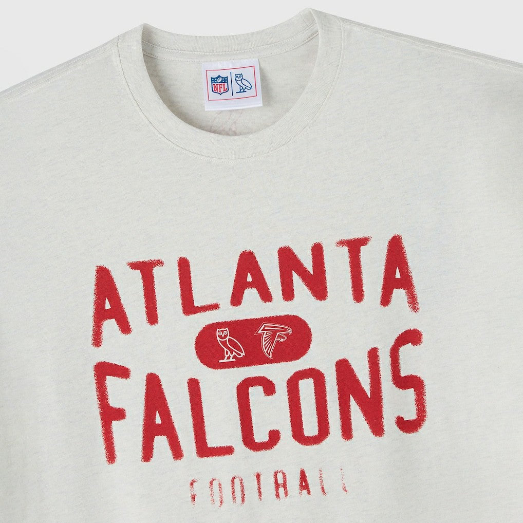 Atlanta Falcons OVO x NFL Unisex T-Shirt - Heather Gray discount