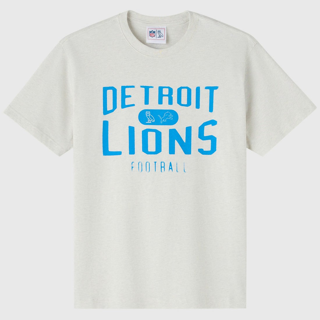 Detroit Lions OVO x NFL Unisex T-Shirt - Heather Gray on sale
