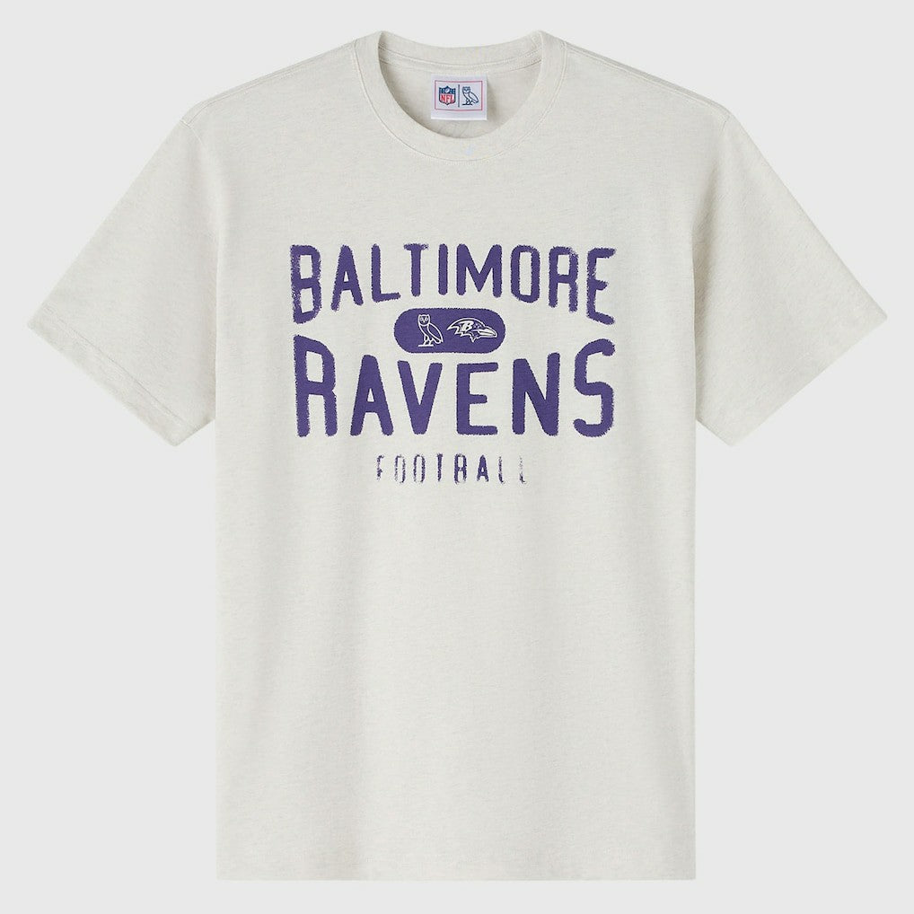 Baltimore Ravens OVO x NFL Unisex T-Shirt - Heather Gray online