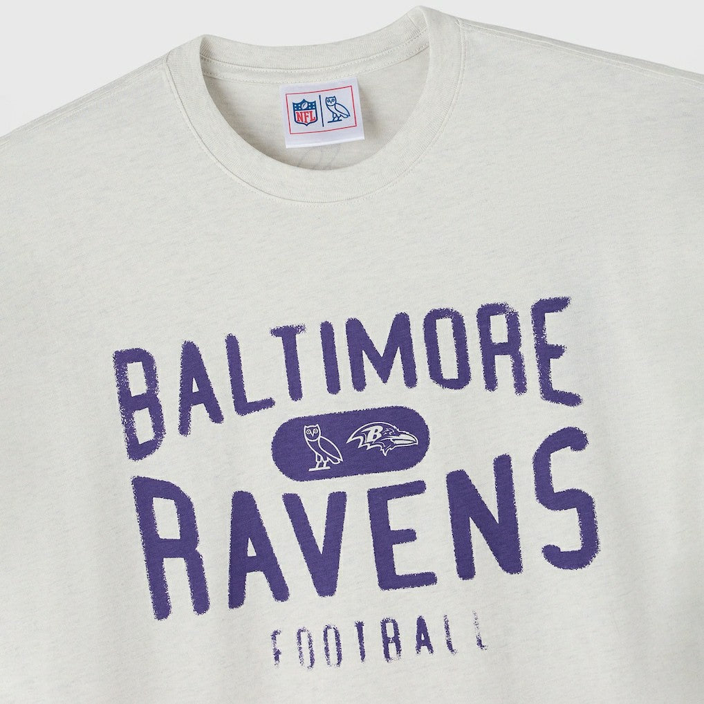 Baltimore Ravens OVO x NFL Unisex T-Shirt - Heather Gray online