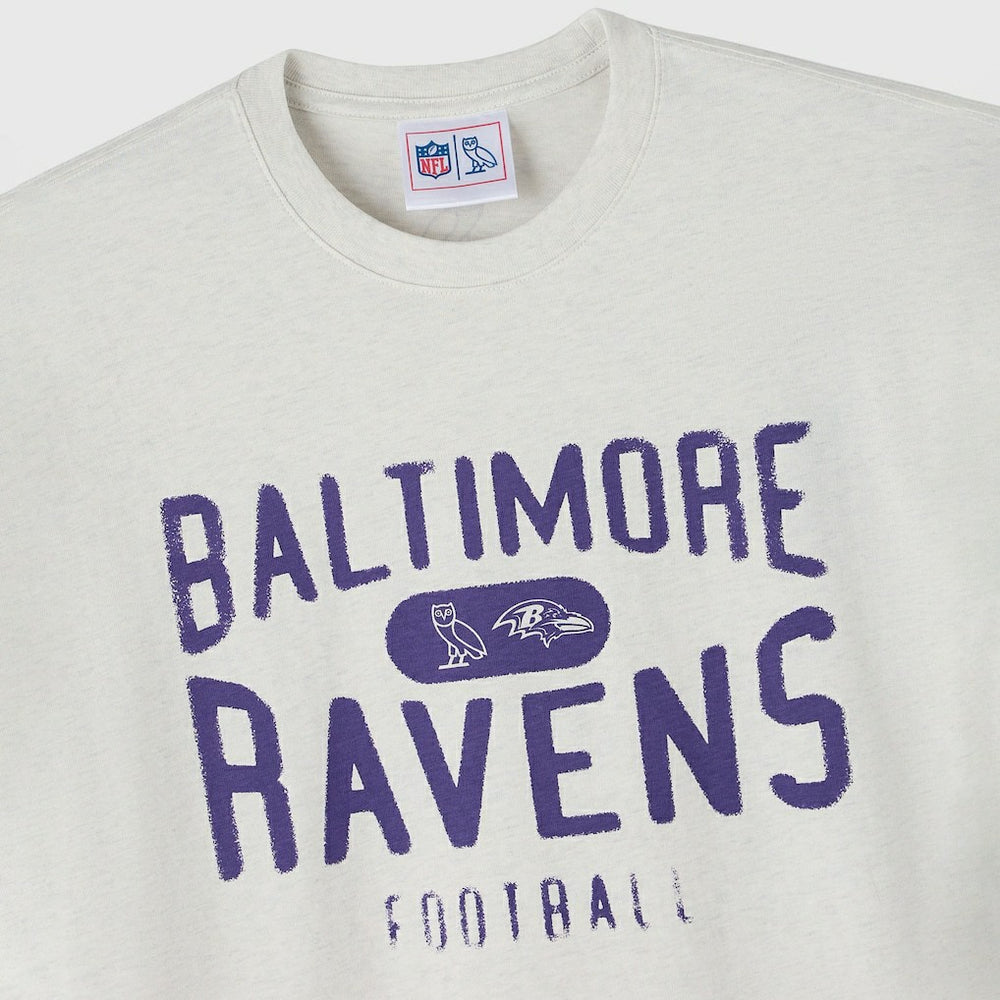 Baltimore Ravens OVO x NFL Unisex T-Shirt - Heather Gray online