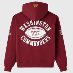 Washington Commanders OVO x NFL Unisex Full-Zip Waffle-Lined Hoodie - Burgundy discount