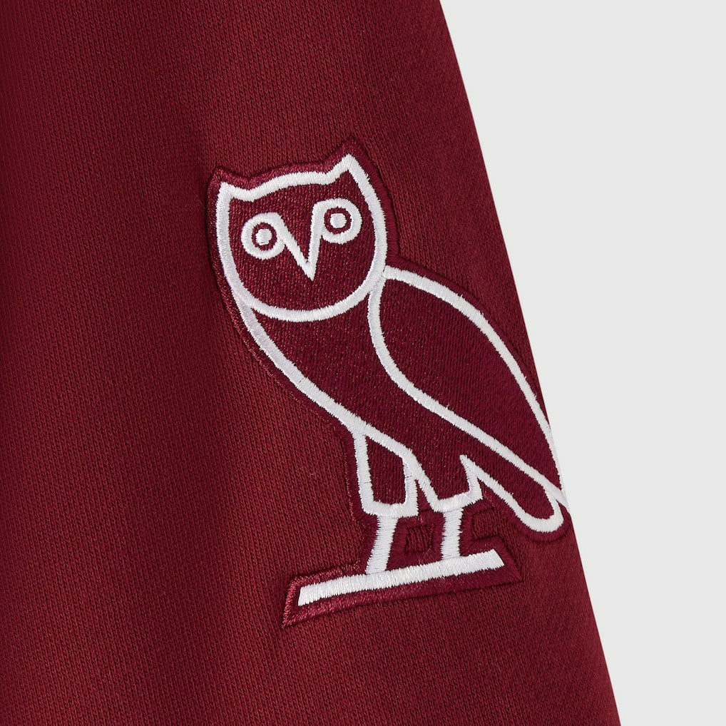 Washington Commanders OVO x NFL Unisex Full-Zip Waffle-Lined Hoodie - Burgundy discount