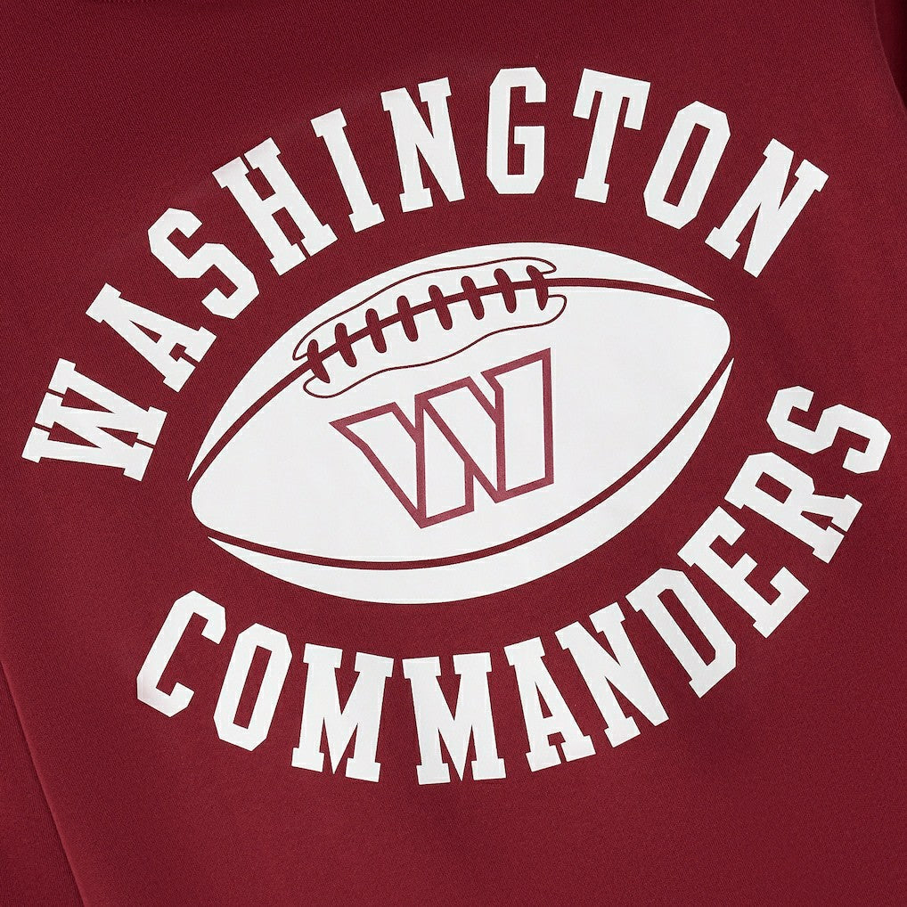 Washington Commanders OVO x NFL Unisex Full-Zip Waffle-Lined Hoodie - Burgundy discount