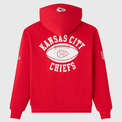 Kansas City Chiefs OVO x NFL Unisex Full-Zip Waffle-Lined Hoodie - Red cheap