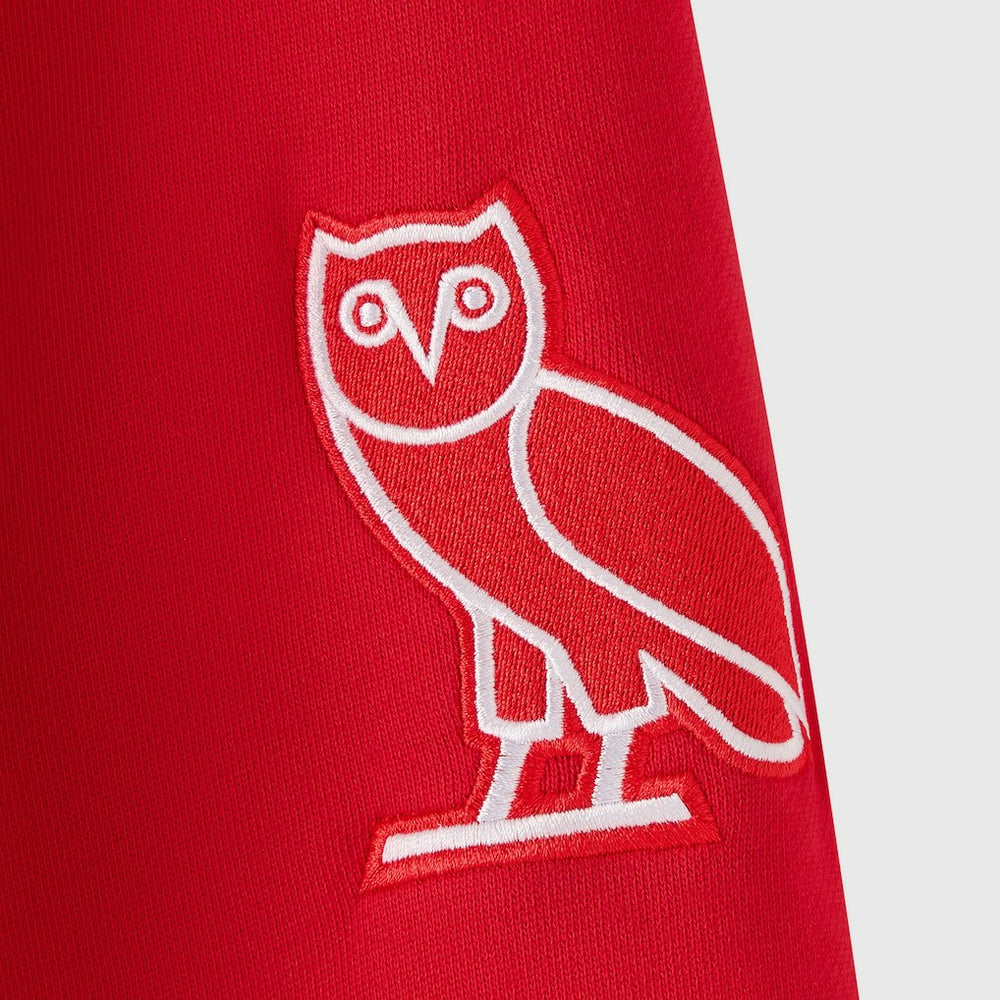 Kansas City Chiefs OVO x NFL Unisex Full-Zip Waffle-Lined Hoodie - Red cheap
