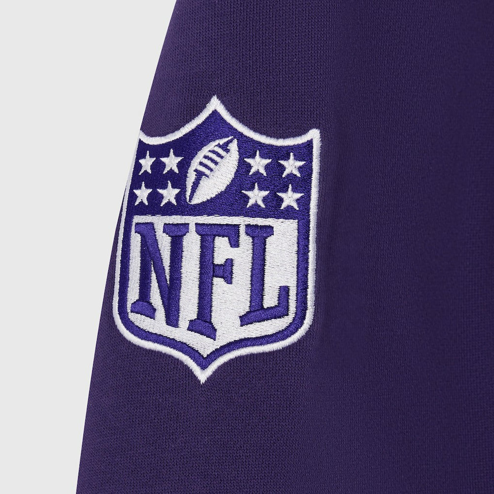 Baltimore Ravens OVO x NFL Unisex Full-Zip Waffle-Lined Hoodie - Purple online